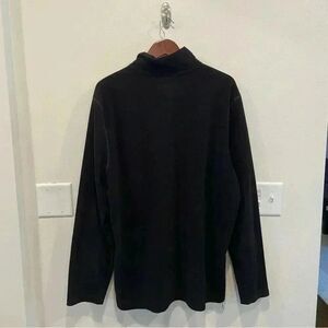 The foundry fleece 1/2 zip pullover black XL tall